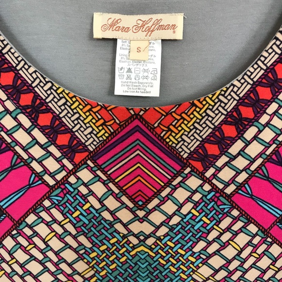 ** SOLD ** MH Cutout Mini Dress, Kasuri Pink, S - Picture 2 of 5